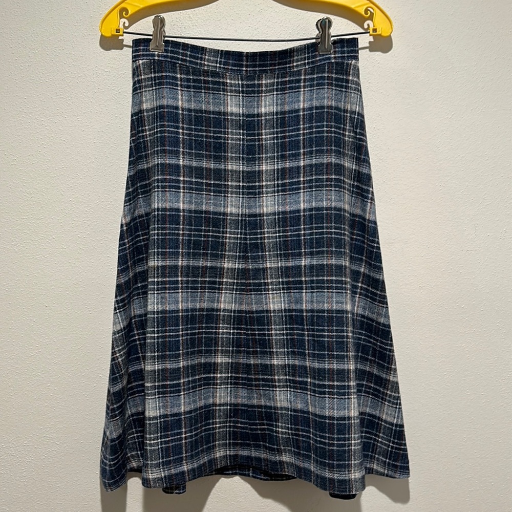 Vintage Plaid Skirt